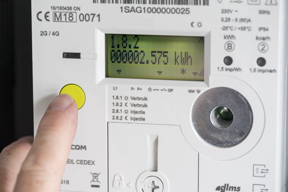 Digitale Elektriciteitsmeter Mono-driefasig