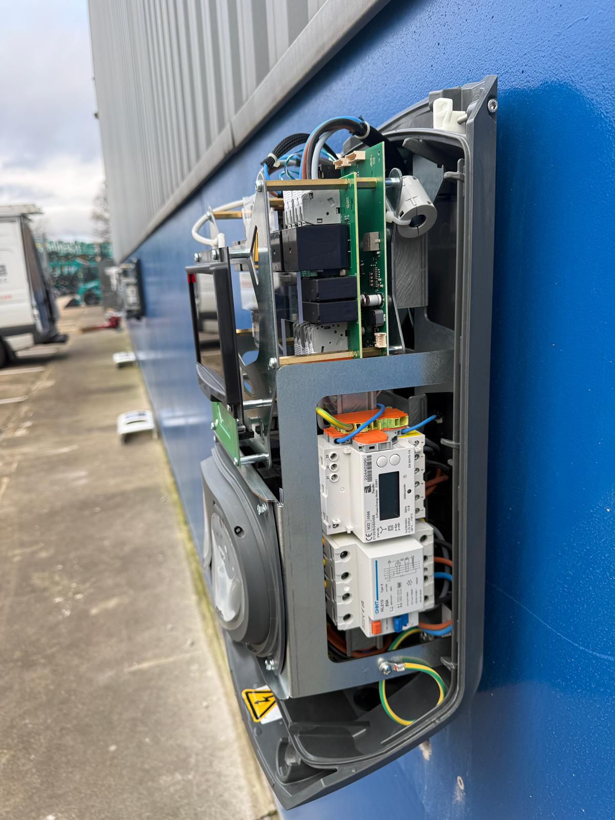 Laadpaal Energiemeter Zekeringen